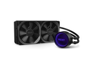 NZXT Kraken X53 240mm - RL-KRX53-01 - AIO RGB CPU Liquid Cooler - Rotating Infinity Mirror Design - Improved Pump - Powered by CAM V4 - RGB Connector - AER P 120mm Radiator Fans (2 Included) NZXT Kraken X53 240mm - RL-KRX53-01 - AIO RGB CPU Liquid Cooler - Rotating Infinity Mirror Design - Improved Pump - Powered by CAM V4 - RGB Connector - AER P 120mm Radiator Fans (2 Included)