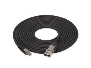 SCOSCHE USBM3 Syncable Micro Charge & Sync Cable for ALL micro-USB Devices 3-ft. Black/Gray SCOSCHE USBM3 Syncable Micro Charge & Sync Cable for ALL micro-USB Devices 3-ft. Black/Gray