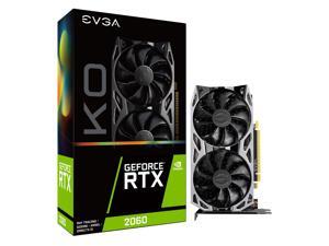 EVGA 06G-P4-2066-KR GeForce RTX 2060 KO Gaming, 6GB GDDR6, Dual Fans, Metal Backplate EVGA 06G-P4-2066-KR GeForce RTX 2060 KO Gaming, 6GB GDDR6, Dual Fans, Metal Backplate