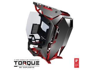 Antec Torque Black/Red Aluminum ATX Mid Tower Computer Case/Winner of iF Design Award 2019 Antec Torque Black/Red Aluminum ATX Mid Tower Computer Case/Winner of iF Design Award 2019