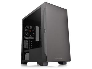 Thermaltake S300 Tempered Glass Edition ATX Mid-Tower Computer Case with 120mm Rear Fan Pre-Installed CA-1P5-00M1WN-00 