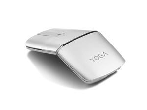 Lenovo Yoga Mouse, Silver, Ultra Slim 13.5mm, 180 Degree rotatable Hinge, 2.4G or Bluetooth 4.0 Wireless Connection, Multilayer Adaptive touchpad, Rechargeable Battery, GX30K69568 Lenovo Yoga Mouse, Silver, Ultra Slim 13.5mm, 180 Degree rotatable Hinge, 2.4G or Bluetooth 4.0 Wireless Connection, Multilayer Adaptive touchpad, Rechargeable Battery, GX30K69568