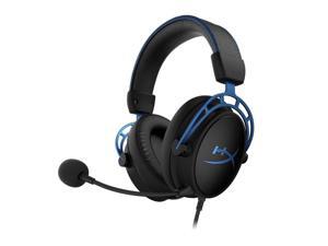 HyperX Cloud Alpha S - PC Gaming Headset, 7.1 Surround Sound, Adjustable Bass, Dual Chamber Drivers, Chat Mixer, Breathable Leatherette, Memory Foam, and Noise Cancelling Microphone - Blue HyperX Cloud Alpha S - PC Gaming Headset, 7.1 Surround Sound, Adjustable Bass, Dual Chamber Drivers, Chat Mixer, Breathable Leatherette, Memory Foam, and Noise Cancelling Microphone - Blue