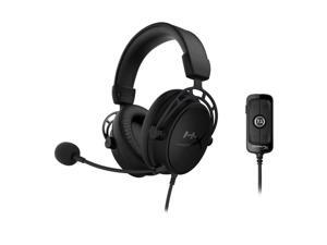 HyperX Cloud Alpha S - PC Gaming Headset, 7.1 Surround Sound, Adjustable Bass, Dual Chamber Drivers, Breathable Leatherette, Memory Foam, and Noise Cancelling Microphone - Blackout (HX-HSCAS-BK/WW) HyperX Cloud Alpha S - PC Gaming Headset, 7.1 Surround Sound, Adjustable Bass, Dual Chamber Drivers, Breathable Leatherette, Memory Foam, and Noise Cancelling Microphone - Blackout (HX-HSCAS-BK/WW)