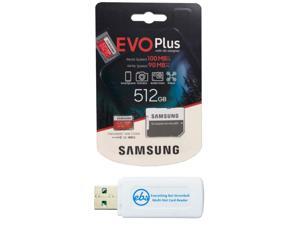 Samsung 512GB Evo+ Class 10 MicroSD Memory Card for Samsung Tablet Works with Galaxy Tab Active Pro, Tab S6 Lite, Tab A 8.4 2020 (MB-MC512) Bundle with (1) Everything But Stromboli Micro Card Reader Samsung 512GB Evo+ Class 10 MicroSD Memory Card for Samsung Tablet Works with Galaxy Tab Active Pro, Tab S6 Lite, Tab A 8.4 2020 (MB-MC512) Bundle with (1) Everything But Stromboli Micro Card Reader