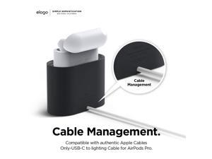 elago AirPods Pro Stand Charging Dock Compatible with Apple AirPods Pro (Black) elago AirPods Pro Stand Charging Dock Compatible with Apple AirPods Pro (Black)