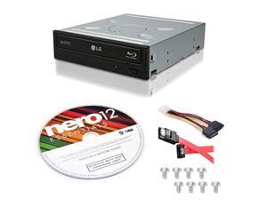 LG WH16NS40-KIT 16X Blu-ray BD/BDXL/MD M-DISC Burner Drive 3D Playback + Nero 12 Essentials Burning Software + Sata Cable Kit LG WH16NS40-KIT 16X Blu-ray BD/BDXL/MD M-DISC Burner Drive 3D Playback + Nero 12 Essentials Burning Software + Sata Cable Kit