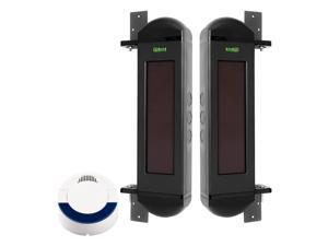 Dakota Alert BBA-4000 Solar Powered Break Beam Alarm Kit - BBT-4000 Infrared Wireless Transmitter and DCR-4000 Driveway Alarm Receiver, Up to 1 Mile Operating Range Dakota Alert BBA-4000 Solar Powered Break Beam Alarm Kit - BBT-4000 Infrared Wireless Transmitter and DCR-4000 Driveway Alarm Receiver, Up to 1 Mile Operating Range