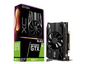 EVGA GeForce GTX 1660 Ti XC Black Gaming, 6GB GDDR6, HDB Fan Graphics Card 06G-P4-1261-KR EVGA GeForce GTX 1660 Ti XC Black Gaming, 6GB GDDR6, HDB Fan Graphics Card 06G-P4-1261-KR