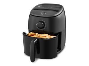 Dash DCAF200GBBK02 Tasti Crisp Electric Air Fryer Oven Cooker with Temperature Control, Non-stick Fry Basket, Recipe Guide + Auto Shut Off Feature, 1000-Watt, 2.6Qt, Black Dash DCAF200GBBK02 Tasti Crisp Electric Air Fryer Oven Cooker with Temperature Control, Non-stick Fry Basket, Recipe Guide + Auto Shut Off Feature, 1000-Watt, 2.6Qt, Black