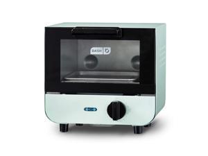 Dash DMTO100GBAQ04 Mini Toaster Oven Cooker for Bread, Bagels, Cookies, Pizza, Paninis & More with Baking Tray, Rack, Auto Shut Off Feature, Aqua Dash DMTO100GBAQ04 Mini Toaster Oven Cooker for Bread, Bagels, Cookies, Pizza, Paninis & More with Baking Tray, Rack, Auto Shut Off Feature, Aqua