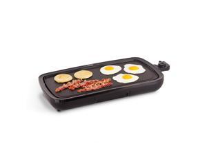 DASH DEG200GBBK01 Everyday Nonstick Electric Griddle for Pancakes, Burgers, Quesadillas, Eggs & other on the go Breakfast, Lunch & Snacks with Drip Tray + Included Recipe Book, 20in, Black DASH DEG200GBBK01 Everyday Nonstick Electric Griddle for Pancakes, Burgers, Quesadillas, Eggs & other on the go Breakfast, Lunch & Snacks with Drip Tray + Included Recipe Book, 20in, Black