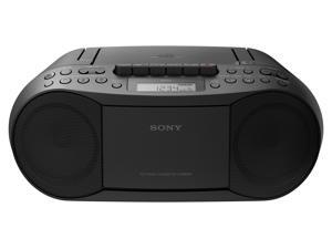 Sony Stereo CD/Cassette Boombox Home Audio Radio, Black (CFDS70BLK) Sony Stereo CD/Cassette Boombox Home Audio Radio, Black (CFDS70BLK)