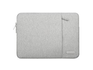 MOSISO Laptop Sleeve Bag Compatible with 13-13.3 inch MacBook Pro, MacBook Air, Notebook Computer, Water Repellent Polyester Vertical Protective Case with Pocket, Gray MOSISO Laptop Sleeve Bag Compatible with 13-13.3 inch MacBook Pro, MacBook Air, Notebook Computer, Water Repellent Polyester Vertical Protective Case with Pocket, Gray