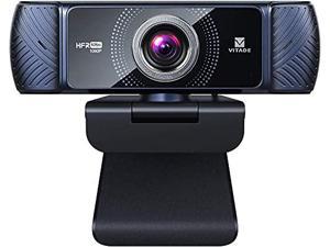 Webcam 1080P 60fps with Microphone for Streaming, Vitade 682H Pro HD USB Computer Web Camera Video Cam for Gaming Conferencing Mac Windows Desktop PC Laptop Xbox Skype OBS Twitch YouTube Xsplit
