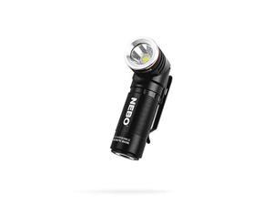 NEBO SWYVEL 1000-Lumen Rechargeable Flashlight: Compact Rechargeable EDC lighthas a90 Degree Rotating Swivel Head; 5 Light Modes; Smart Power Control - 6907 , Black