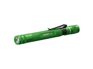 Coast - 21519 COAST HP3R 245 Lumen Rechargeable LED Penlight with Twist Focus Green