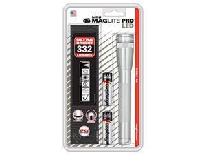 Mag Instrument Maglite Mini Mag AA Pro LED Flashlight 332 Lumens - Silver - SP2P10H