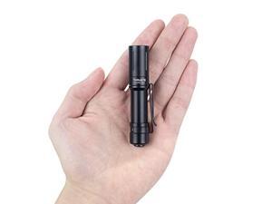 ThruNite EDC Flashlight Archer Mini, 405 Lumens Tail Switch LED Flashlight, USB C Rechargeable Little Pocket Penlight for Camping, Outdoor, and Emergency - Cool White