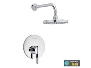 American Standard TU420501.002 Portsmouth Round Shower Only Trim Kit with Cartridge Polished Chrome