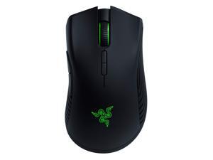 Razer Mamba Wireless Gaming Mouse: 16,000 DPI Optical Sensor - Chroma RGB Lighting - 7 Programmable Buttons - Mechanical Switches - Up to 50 Hr Battery Life Razer Mamba Wireless Gaming Mouse: 16,000 DPI Optical Sensor - Chroma RGB Lighting - 7 Programmable Buttons - Mechanical Switches - Up to 50 Hr Battery Life