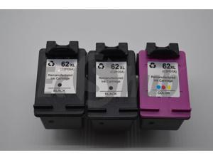 Eschub 3 Pack HP 62 XL 62XL HP62XL HP-62XL ( 2Black&1Tri-Color) C2P05AN C2P07AN - High Yield of HP62 HP-62 BK Color Ink Cartridge Combo For 5540 / ENVY 5640, 5642, 5643,5644, 5646, 5660, 7640, 7645 Eschub 3 Pack HP 62 XL 62XL HP62XL HP-62XL ( 2Black&1Tri-Color) C2P05AN C2P07AN - High Yield of HP62 HP-62 BK Color Ink Cartridge Combo For 5540 / ENVY 5640, 5642, 5643,5644, 5646, 5660, 7640, 7645