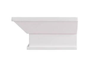 SEI - Afton Floating Wall Shelf - White SEI - Afton Floating Wall Shelf - White