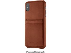 Leather Wallet Case for Apple® iPhone® XS Max - Papaya Leather Wallet Case for Apple® iPhone® XS Max - Papaya