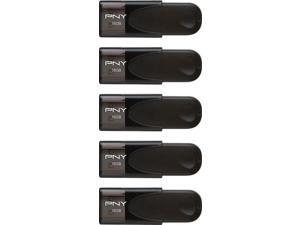 Attaché 4 16GB USB 2.0 Flash Drive (5-Pack) - Black Attaché 4 16GB USB 2.0 Flash Drive (5-Pack) - Black