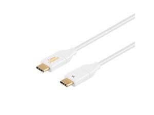 CableCreation CC0721 USB 3.1 Full-Feature GEN 2 Type-C Male to Type-C Male Cable 10G 5A 1ft / 0.3 Meters White X001FQB7LP CableCreation CC0721 USB 3.1 Full-Feature GEN 2 Type-C Male to Type-C Male Cable 10G 5A 1ft / 0.3 Meters White X001FQB7LP