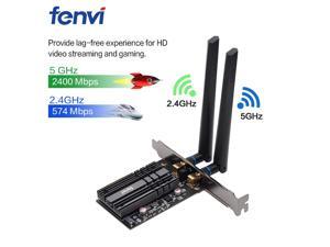 Dual Band 2400Mbps Wireless PCI-E Wifi Adapter For Desktop PC With Intel Wi-Fi 6 AX200 Bluetooth 5.0 802.11ax/ac 2.4G/5G Card Dual Band 2400Mbps Wireless PCI-E Wifi Adapter For Desktop PC With Intel Wi-Fi 6 AX200 Bluetooth 5.0 802.11ax/ac 2.4G/5G Card
