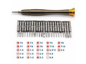 25 in 1 Precision Torx Screwdriver Repair Opening Tool Kit Set for iPhone Laptop 25 in 1 Precision Torx Screwdriver Repair Opening Tool Kit Set for iPhone Laptop