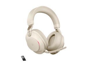 Jabra Evolve2 85 - USB-A MS Teams Stereo - Beige Wireless Headset / Music Headphones