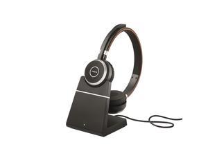 Jabra Evolve 65+ UC Stereo Wireless Headset / Music Headphones