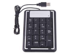 USB Digital 19 Keys Wired Keypad Numeric Mini Keypad For Laptop PC USB Digital 19 Keys Wired Keypad Numeric Mini Keypad For Laptop PC