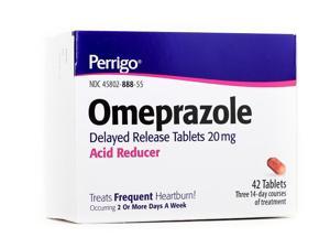 Perrigo Omeprazole Delayed Release Tablets, 20mg, 42ct Perrigo Omeprazole Delayed Release Tablets, 20mg, 42ct
