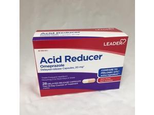 Leader Acid Reducer Omeprazole 20mg Capsules, 28ct Leader Acid Reducer Omeprazole 20mg Capsules, 28ct