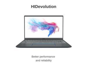 HIDevolution MSI Prestige 14 A10SC 14 UHD  Grey with Blue Diamond Cut  11 GHz i710710U GTX 1650 MaxQ 16GB 2133MHz RAM 2TB PCIe SSD  Authorized Performance Upgrades  Warranty