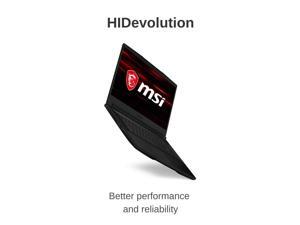 HIDevolution MSI GF63 THIN 9SCX 15.6” FHD | 2.4 GHz i5-9300H, GTX 1650 Max-Q, 16 GB 2666MHz RAM, 256 GB PCIe SSD | Authorized Performance Upgrades & Warranty HIDevolution MSI GF63 THIN 9SCX 15.6” FHD | 2.4 GHz i5-9300H, GTX 1650 Max-Q, 16 GB 2666MHz RAM, 256 GB PCIe SSD | Authorized Performance Upgrades & Warranty