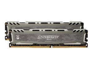 Crucial Ballistix Sport LT 3000 MHz DDR4 DRAM Desktop Gaming Memory Kit 32GB (16GBx2) CL16 BLS2K16G4D30BESB (Gray) Crucial Ballistix Sport LT 3000 MHz DDR4 DRAM Desktop Gaming Memory Kit 32GB (16GBx2) CL16 BLS2K16G4D30BESB (Gray)