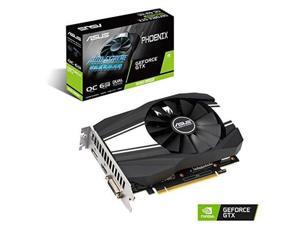 Asus GeForce GTX 1660 Super Overclocked 6GB Phoenix Fan Edition HDMI DP DVI Graphics Card (PH-GTX1660S-O6G) Asus GeForce GTX 1660 Super Overclocked 6GB Phoenix Fan Edition HDMI DP DVI Graphics Card (PH-GTX1660S-O6G)