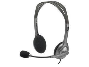 Logitech H111 Wired Stereo Headset (981-000612),Grey Logitech H111 Wired Stereo Headset (981-000612),Grey
