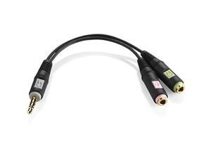 Samsung PCV 05 - Headsetadapter - Mini-Phone 3,5 mm, 4-polig (M) Samsung PCV 05 - Headsetadapter - Mini-Phone 3,5 mm, 4-polig (M)