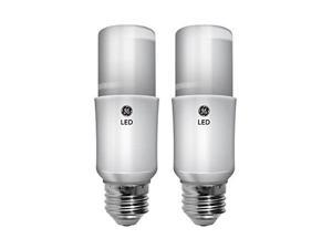GE Lighting 63797 LED Bright Stik 12 (75-Watt Replacement), Light Bulb with Medium Base, Soft White, 3-Pack, 2 Count (Pack of 1)