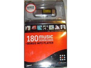 512MB MP3 Player + 1 Year Subscription to eMusic