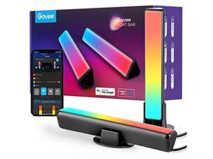 Govee Smart LED Light Bars Work with Alexa and Google Assistant Gaming Lights RGBICWW WiFi TV Backlights with Scene Modes and Music Modes for Gaming Pictures PC TV Room Decoration