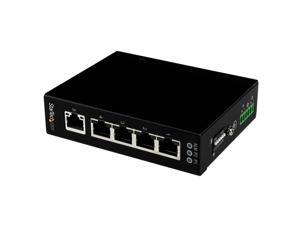 StarTech IES51000 StarTech.com 5 Port Unmanaged Industrial Gigabit Ethernet Switch - DIN Rail / Wall-Mountable - 5 Ports - 10/100/1000Base-T - 2 Layer Supported - Rail-mountable, Wall Mountable - 2 StarTech IES51000 StarTech.com 5 Port Unmanaged Industrial Gigabit Ethernet Switch - DIN Rail / Wall-Mountable - 5 Ports - 10/100/1000Base-T - 2 Layer Supported - Rail-mountable, Wall Mountable - 2