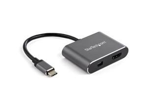 StarTech USB-C to HDMI 2.0 or Mini DisplayPort 1.2 Multiport Video Adapter StarTech USB-C to HDMI 2.0 or Mini DisplayPort 1.2 Multiport Video Adapter