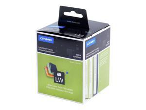 Lever arch labels - black on white - 59 x 190 mm - 110 label(s) ( 1 roll(s) x 110 ) - for DYMO LabelWriter 300, 320, 330