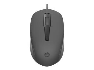 HP 150 - Mouse - right and left-handed - optical - wired - USB - black - for OMEN by HP Laptop 16, Victus 15L by HP, Vic